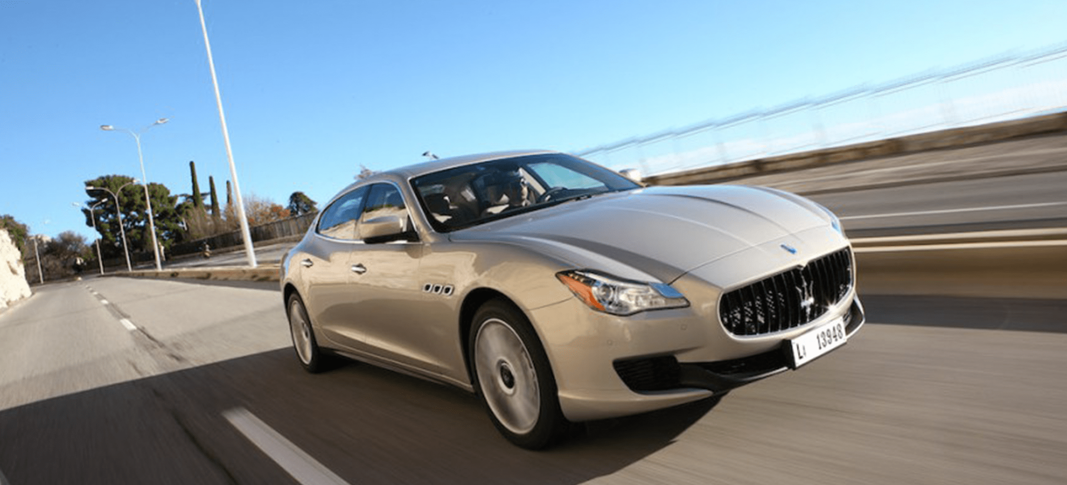 Maserati Quattroporte Seitenansicht