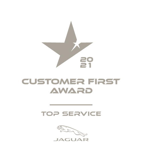 Customer First Award - Top Service - JAGUAR