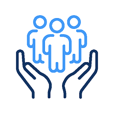 icon für flache Hirachien