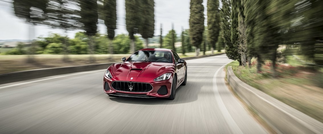 Maserati GranTurismo 2018 in Rot